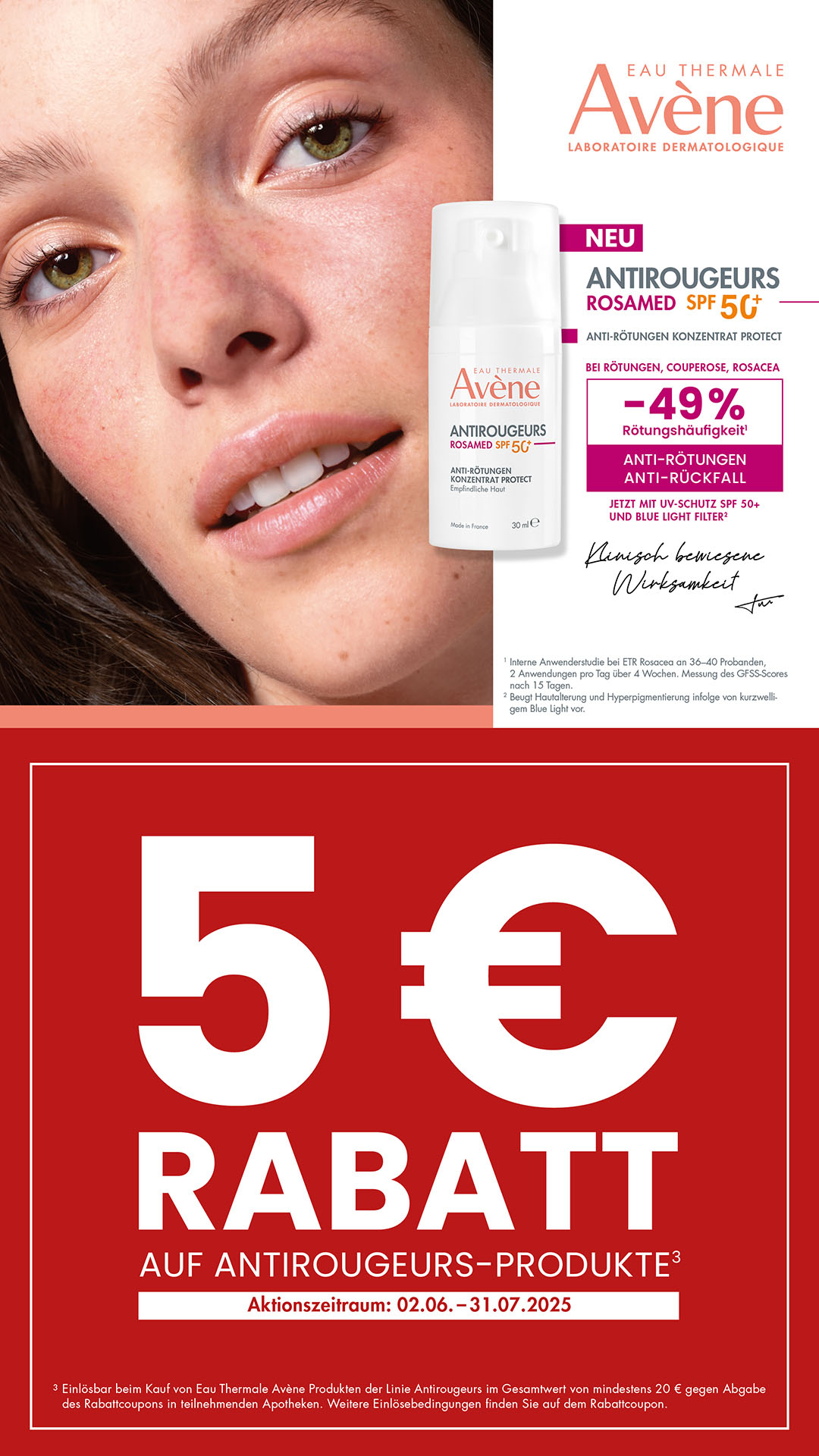 Avène Antirougeurs Rabattaktion
